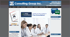 Desktop Screenshot of amgconsultinggroup.com